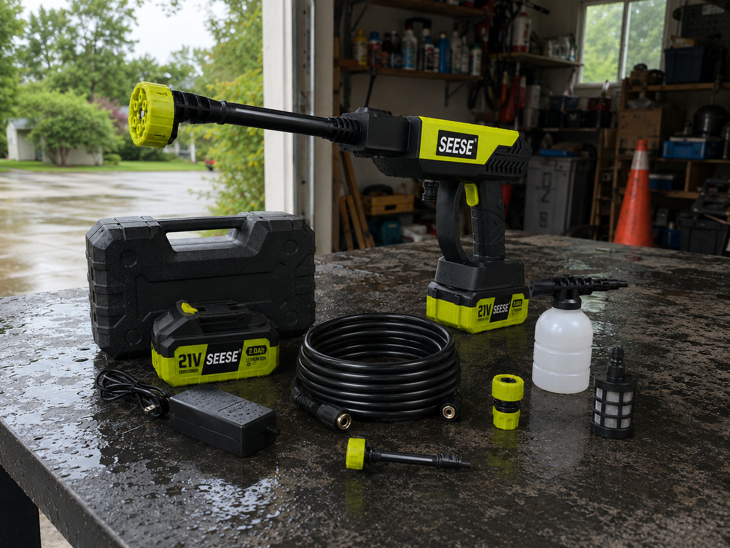 SEESE Wireless Pressure Washer